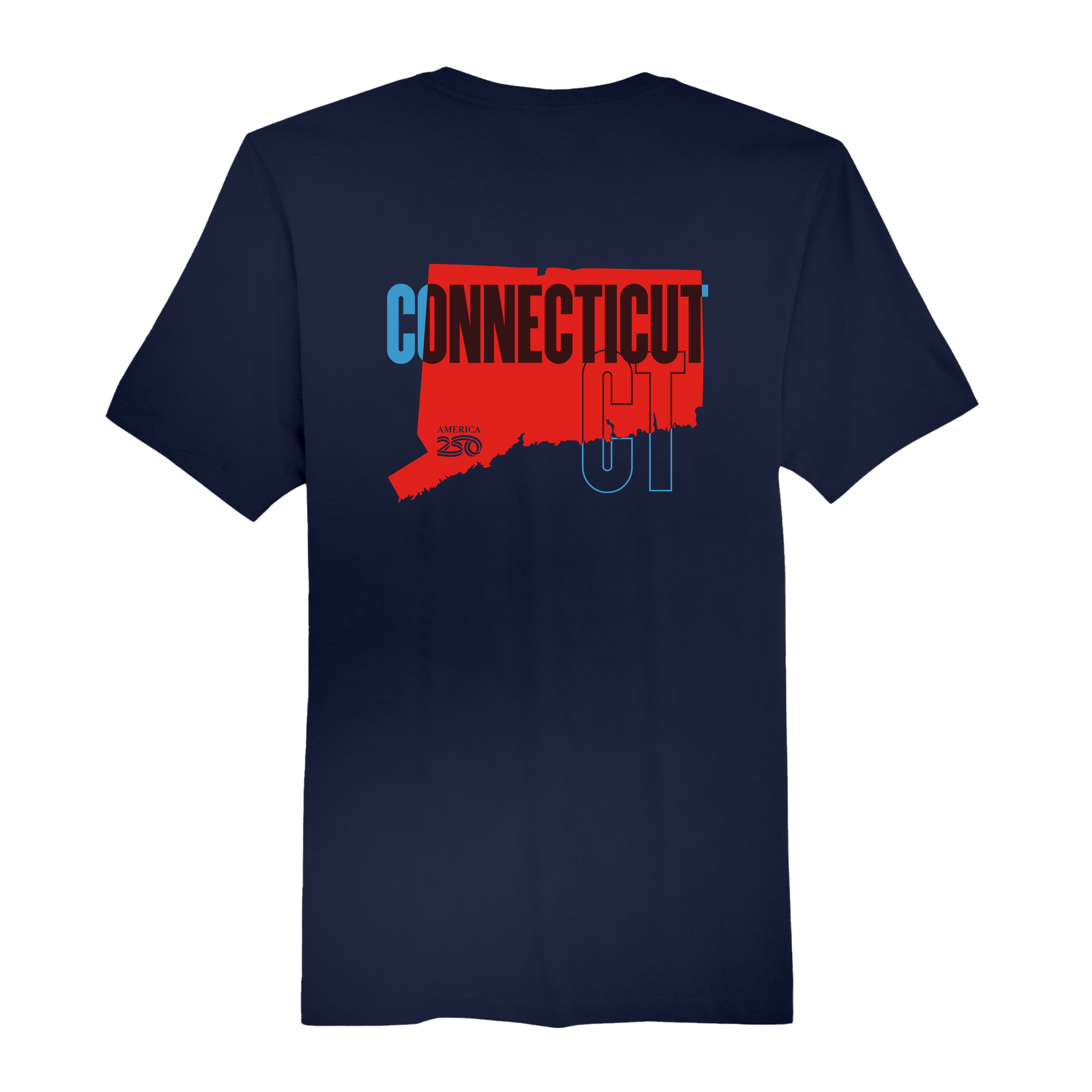 Mens Medium Navy Short Sleeve Tee