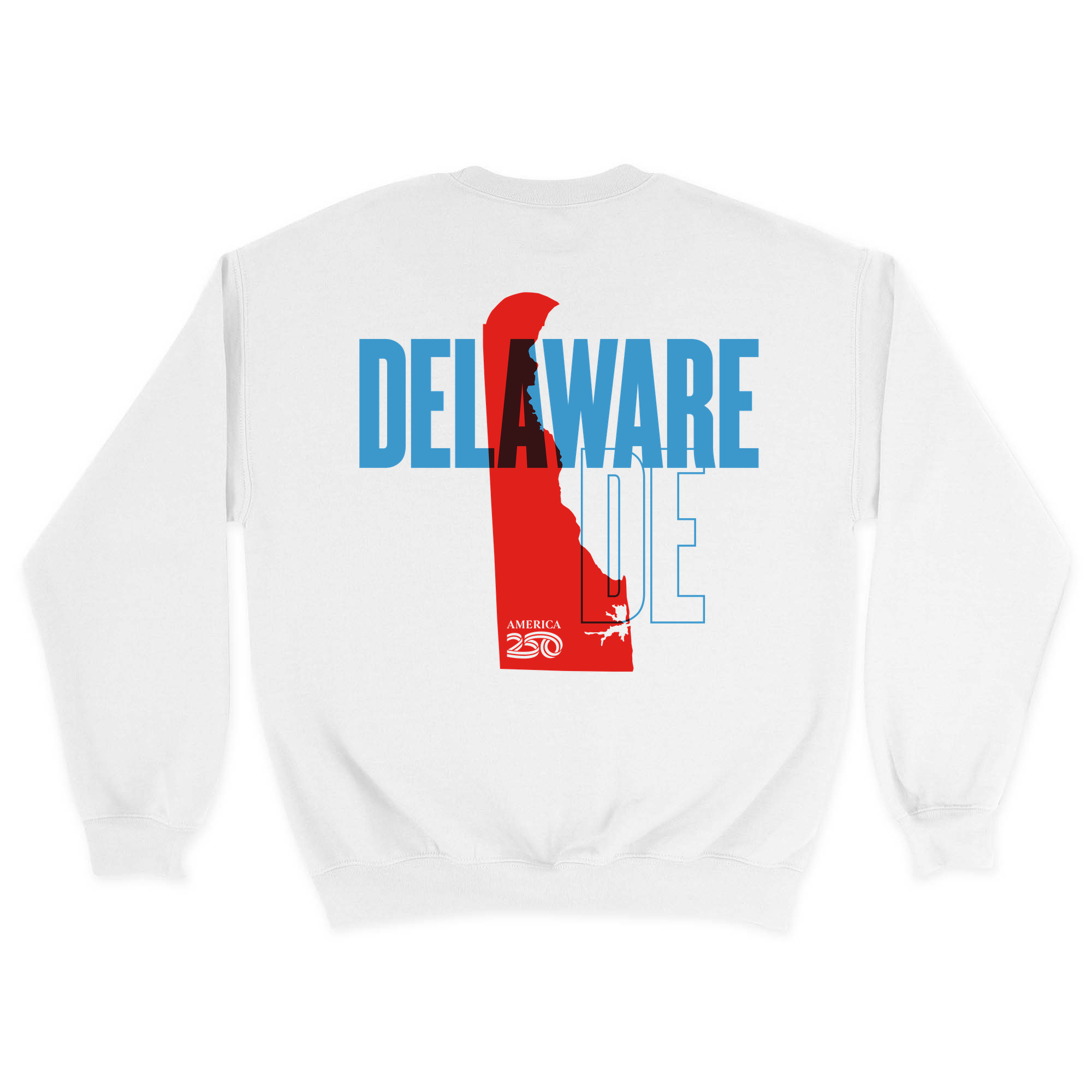 Unisex Medium White Crewneck Sweatshirt