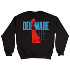 Unisex Medium Black Crewneck Sweatshirt