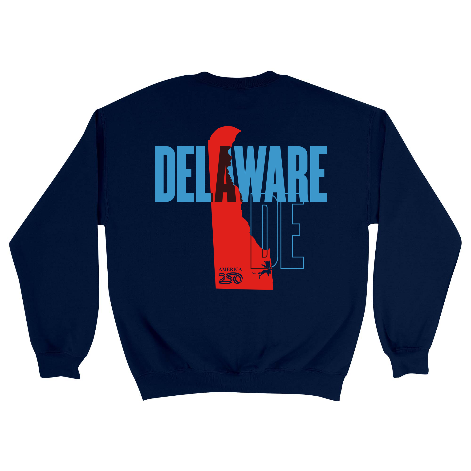 Unisex Medium Navy Crewneck Sweatshirt