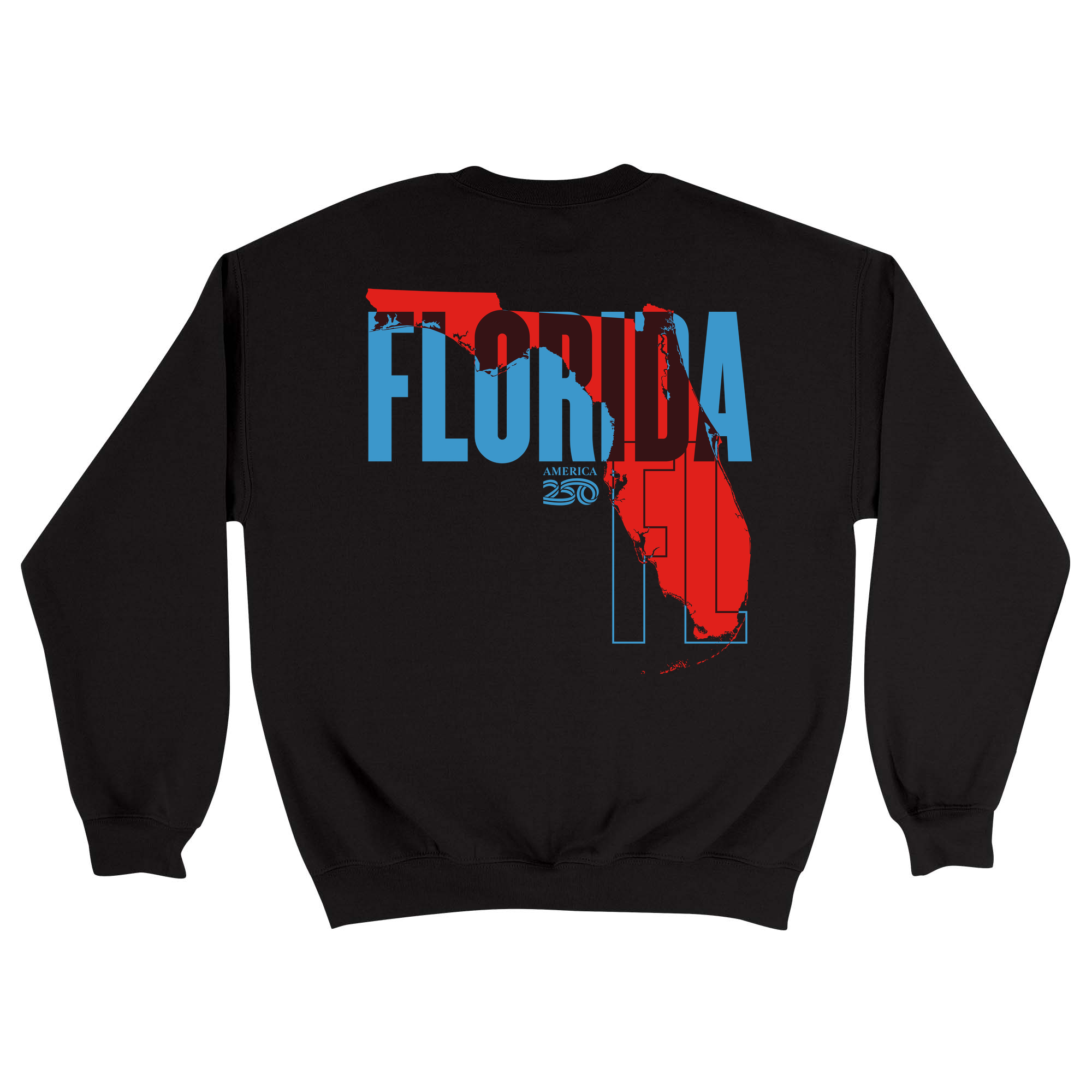 Unisex Medium Black Crewneck Sweatshirt