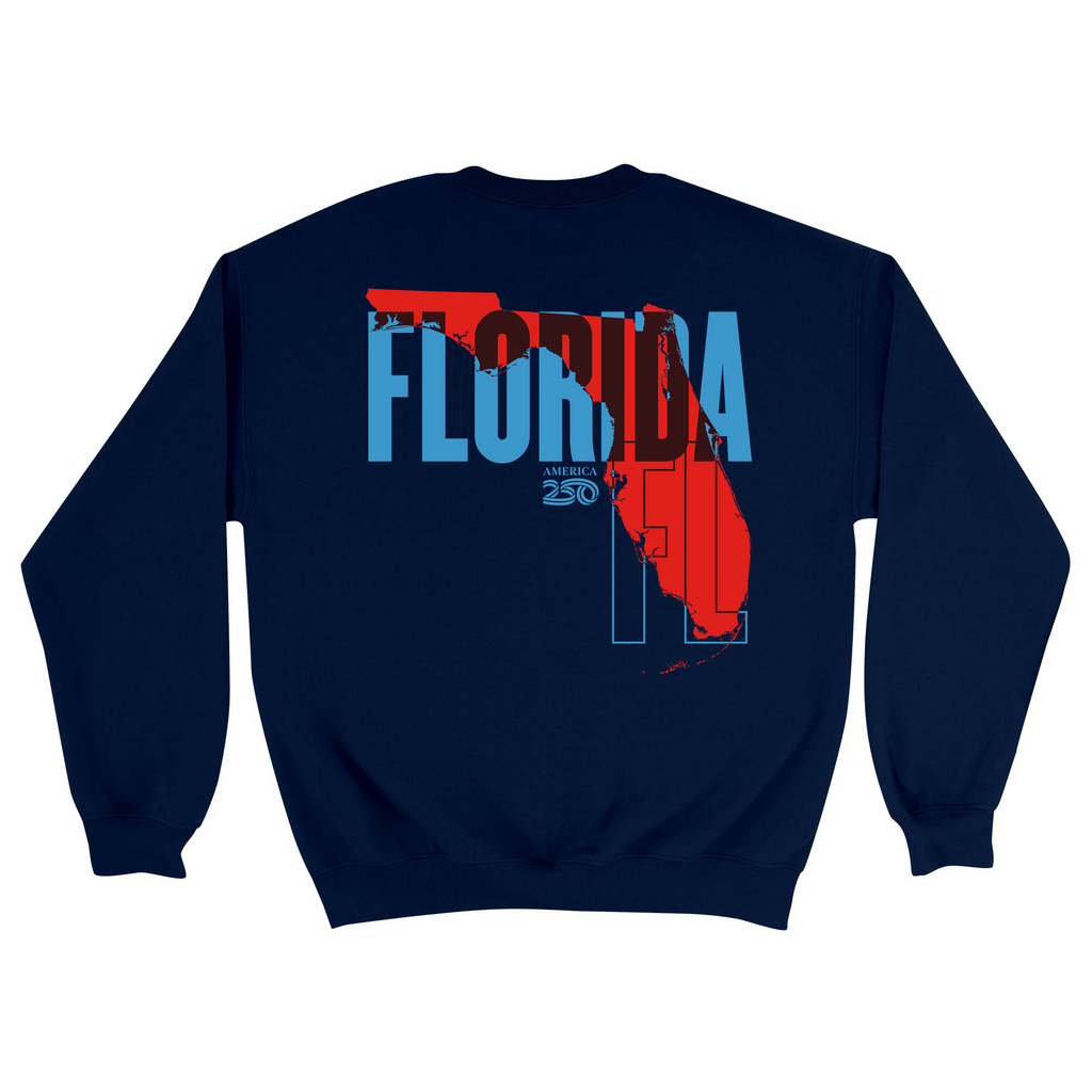 Unisex Medium Navy Crewneck Sweatshirt