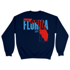 Unisex Medium Navy Crewneck Sweatshirt