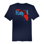 Mens Medium Navy Short Sleeve Tee