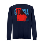 Mens Medium Strong Navy Style_Long Sleeve