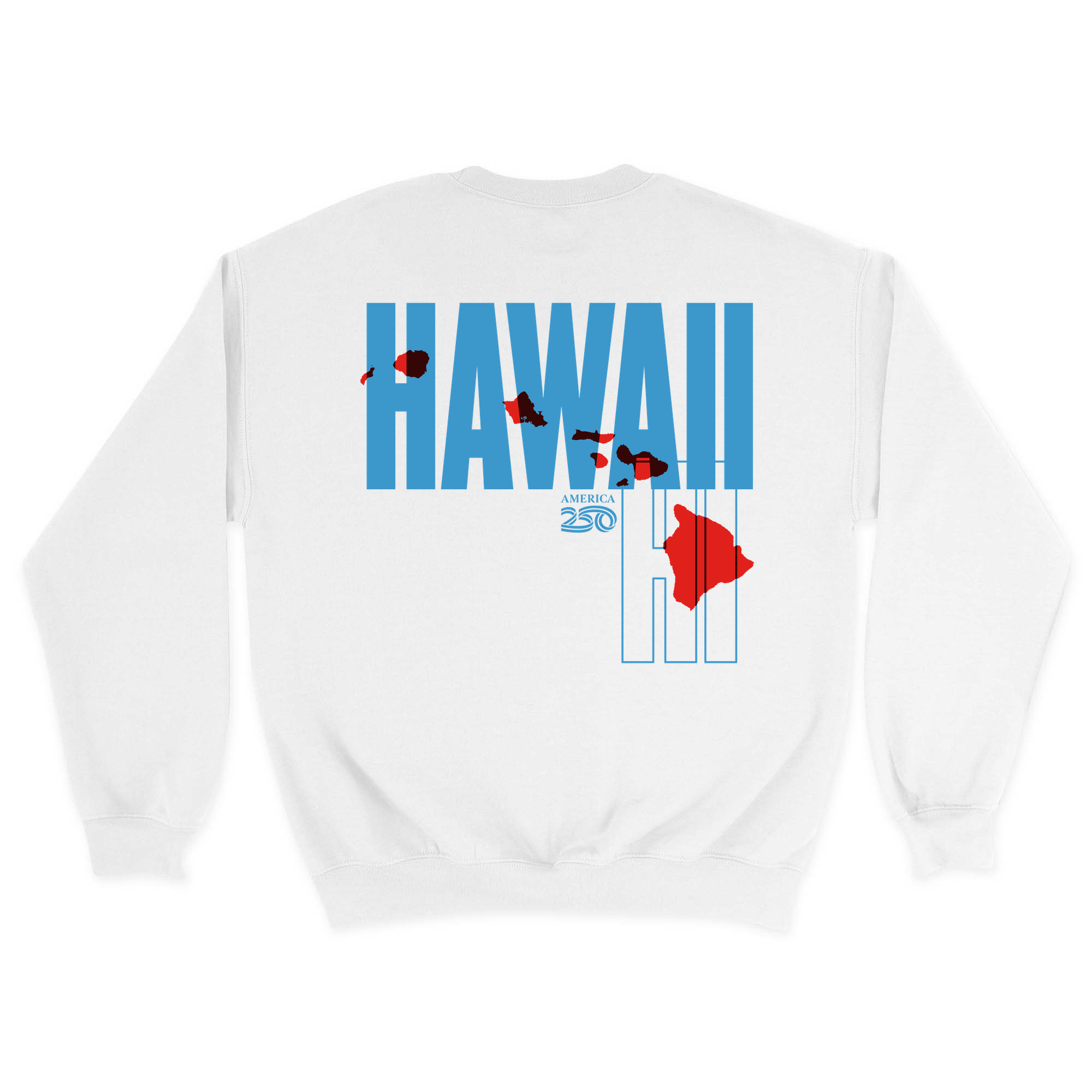 Unisex Medium White Crewneck Sweatshirt