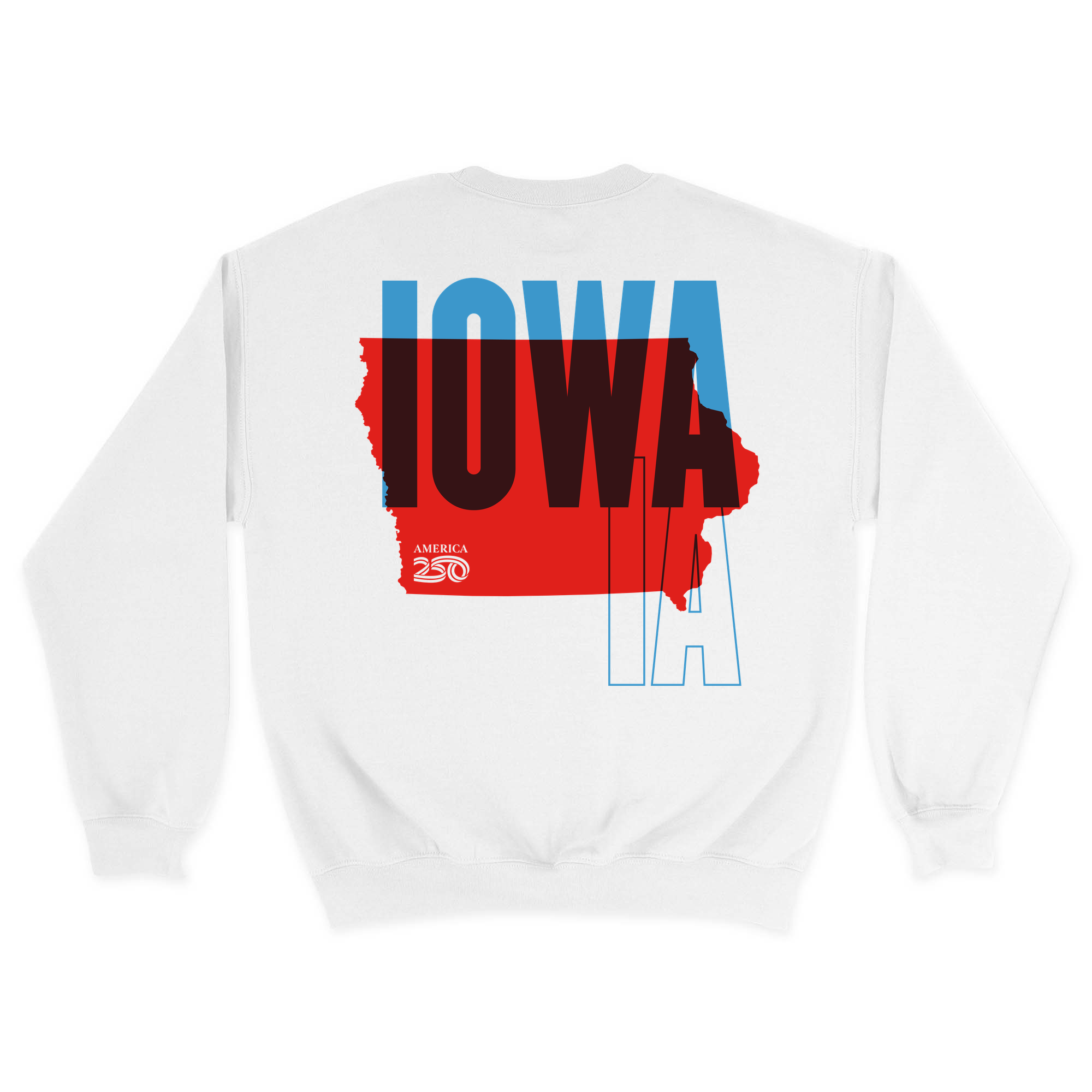 Unisex Medium White Crewneck Sweatshirt