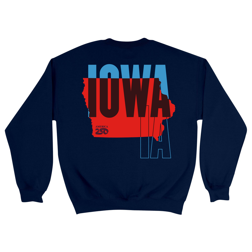 Unisex Medium Navy Crewneck Sweatshirt