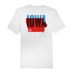 Mens Medium White Short Sleeve Tee