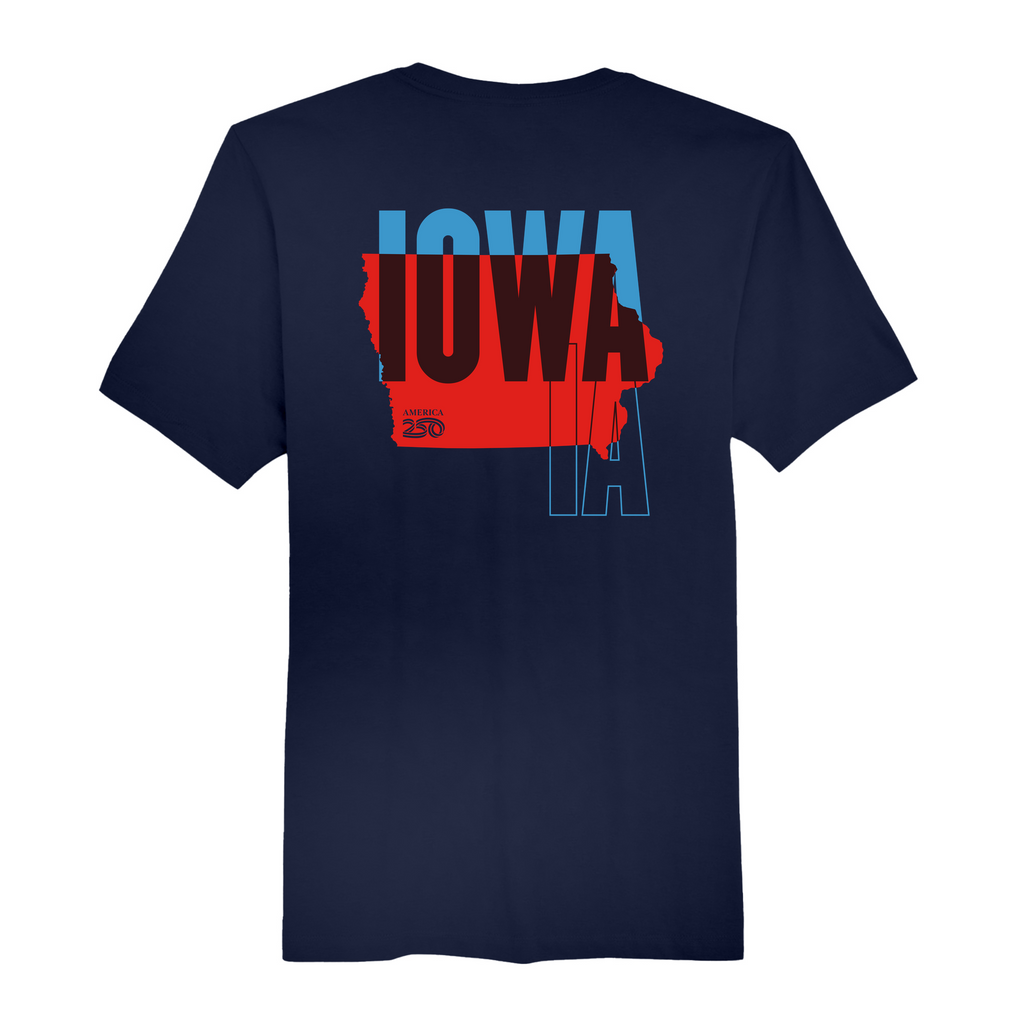 Mens Medium Navy Short Sleeve Tee