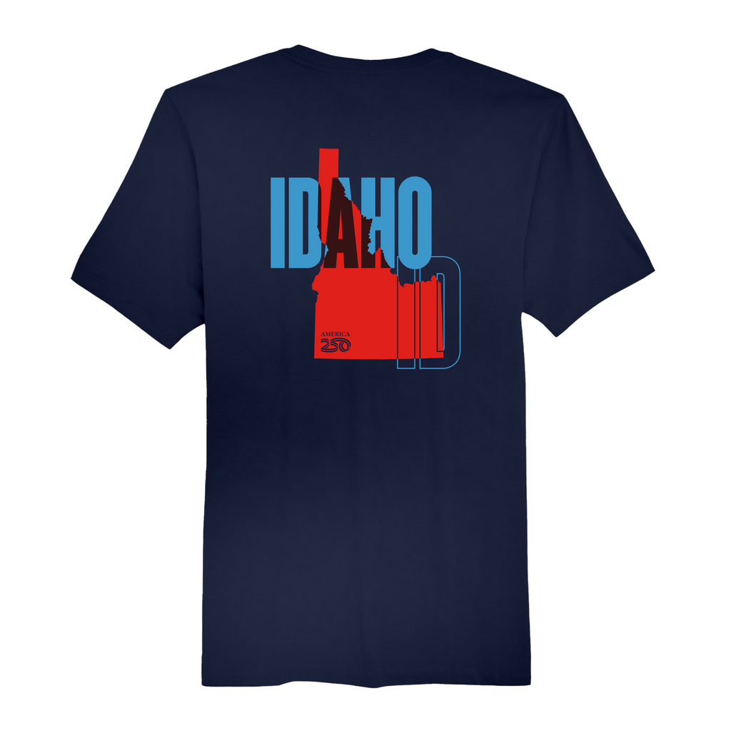 Mens Medium Navy Short Sleeve Tee