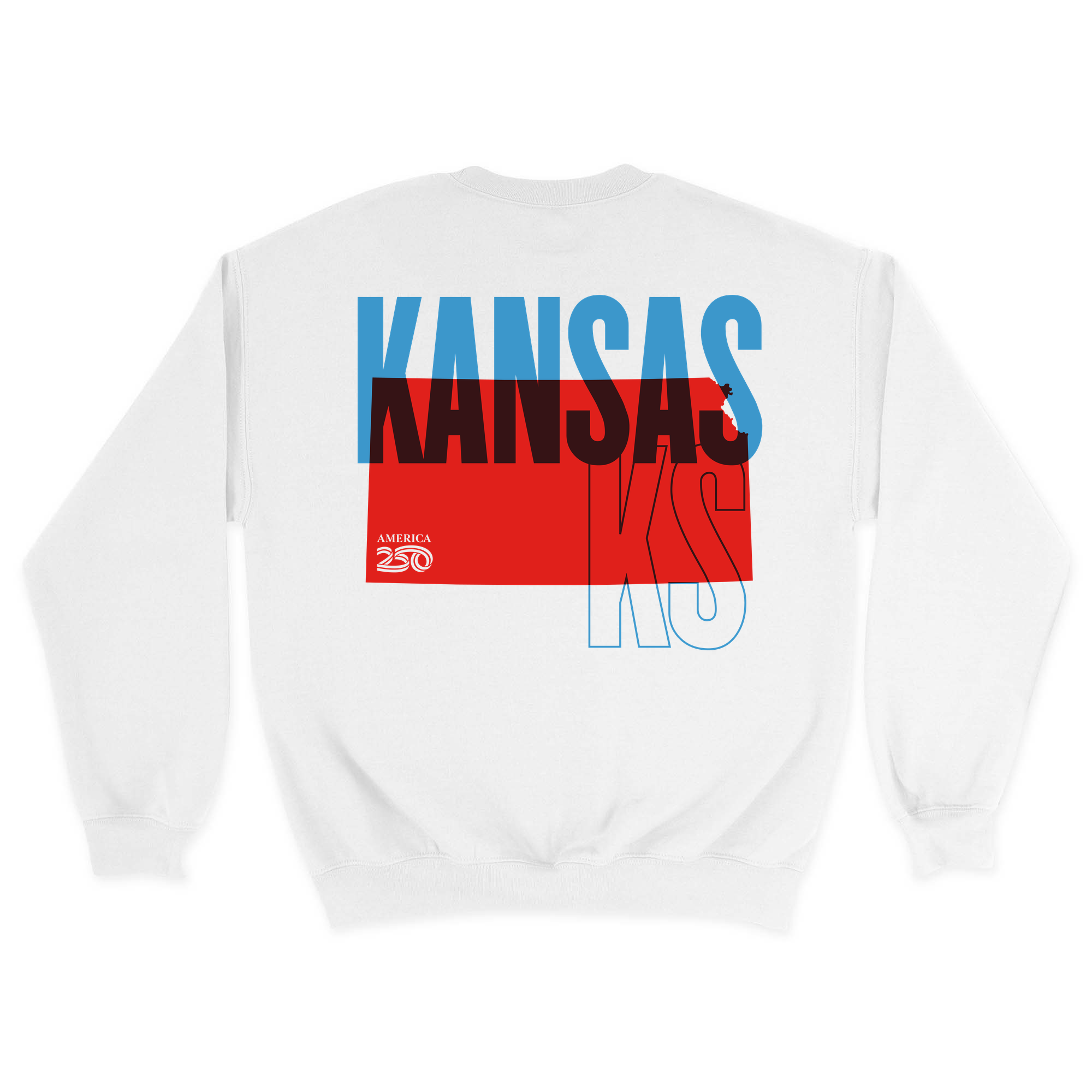 Unisex Medium White Crewneck Sweatshirt