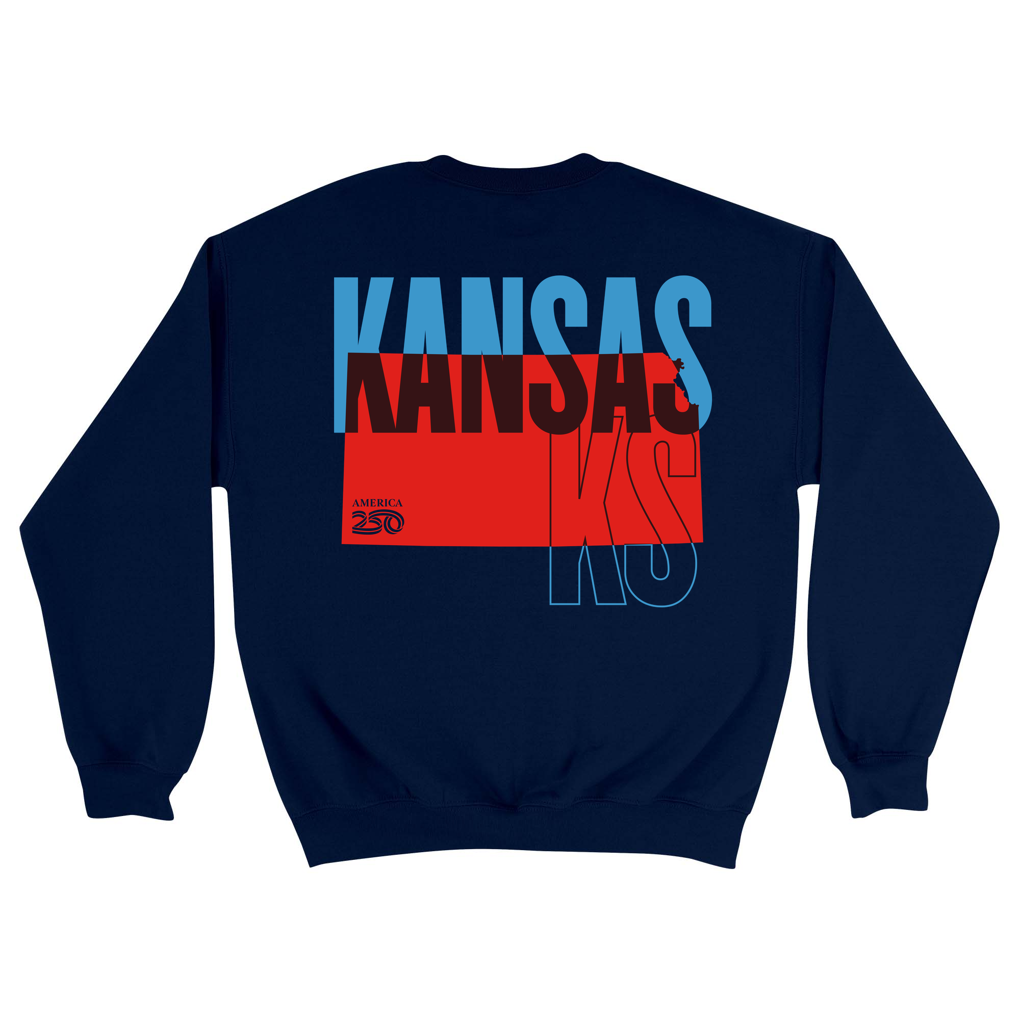 Unisex Medium Navy Crewneck Sweatshirt