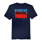 Mens Medium Navy Short Sleeve Tee