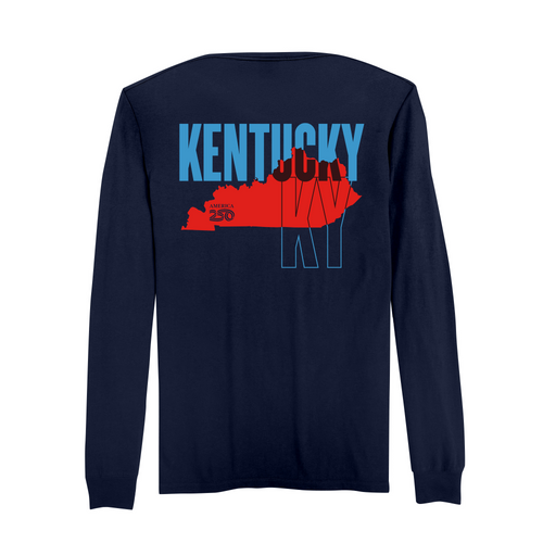 America 250 | Official America250 Kentucky Cotton Long Sleeve T