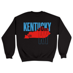 Unisex Medium Black Crewneck Sweatshirt