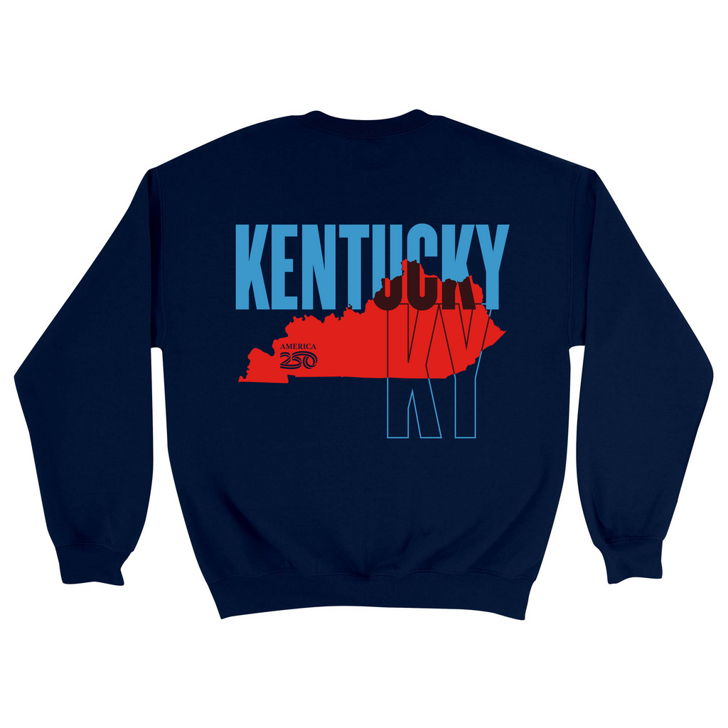 Unisex Medium Navy Crewneck Sweatshirt