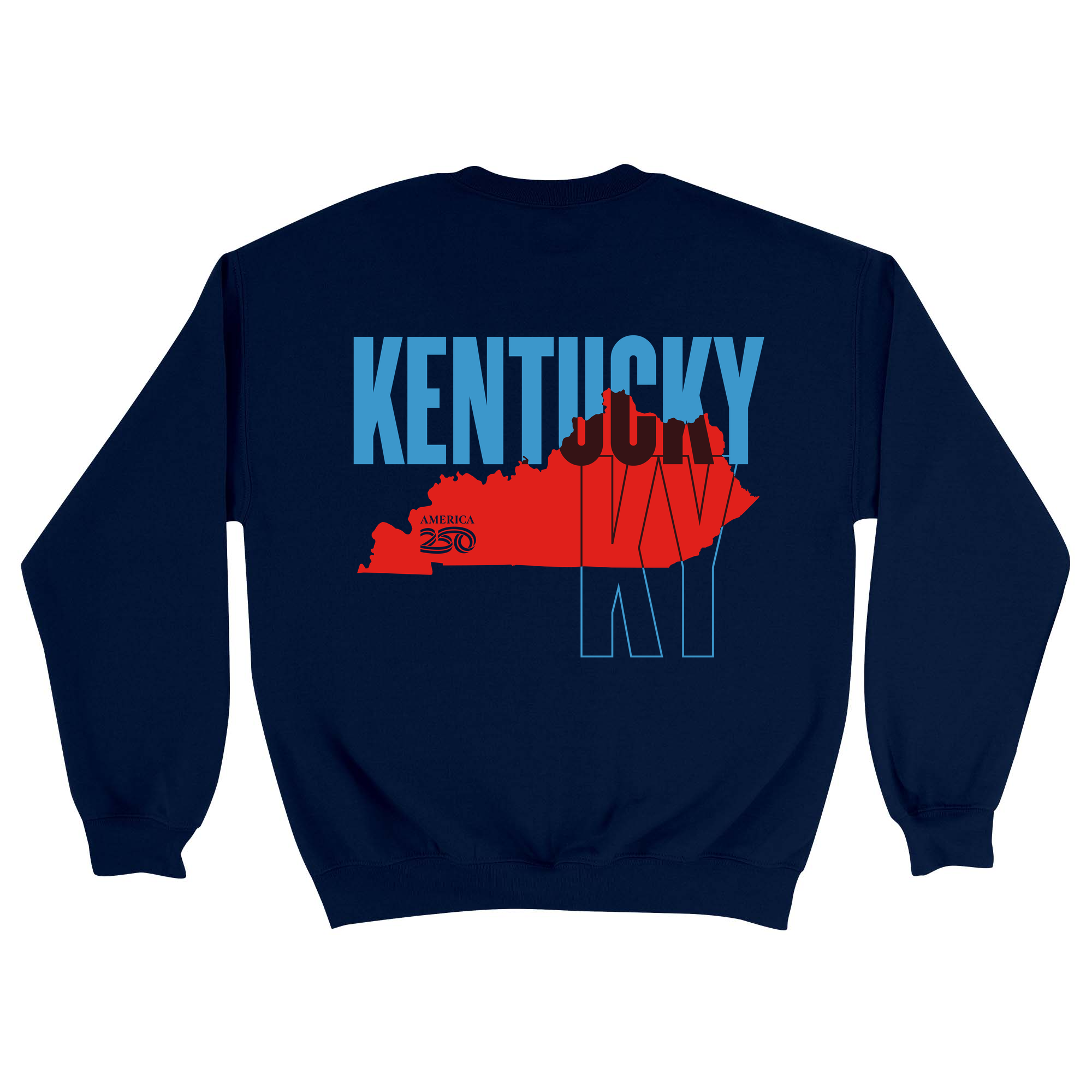 Unisex Medium Navy Crewneck Sweatshirt