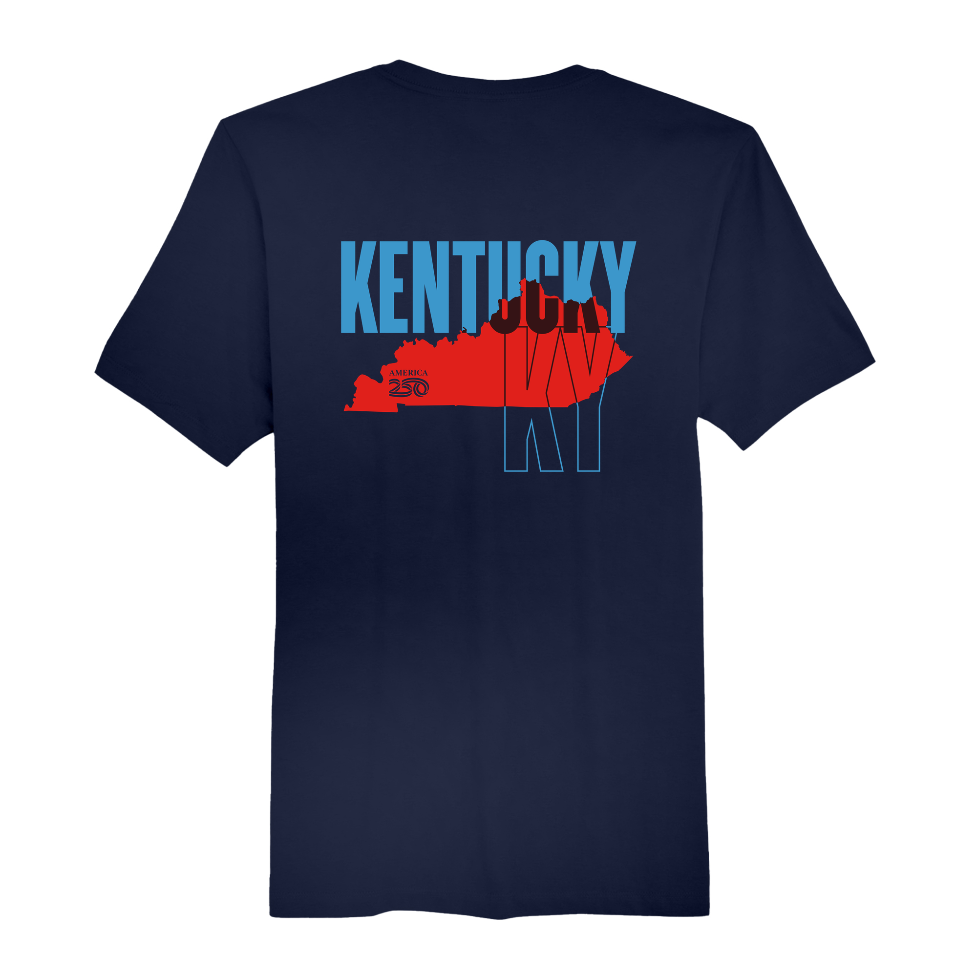 Mens Medium Navy Short Sleeve Tee