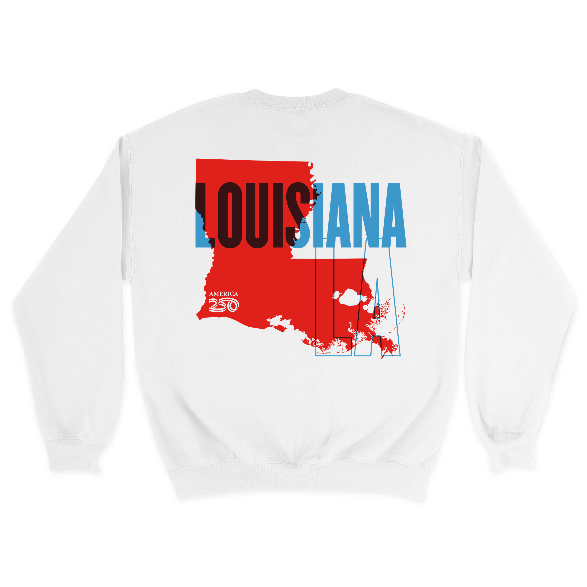 Unisex Medium White Crewneck Sweatshirt