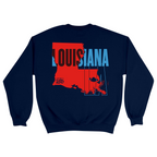 Unisex Medium Navy Crewneck Sweatshirt