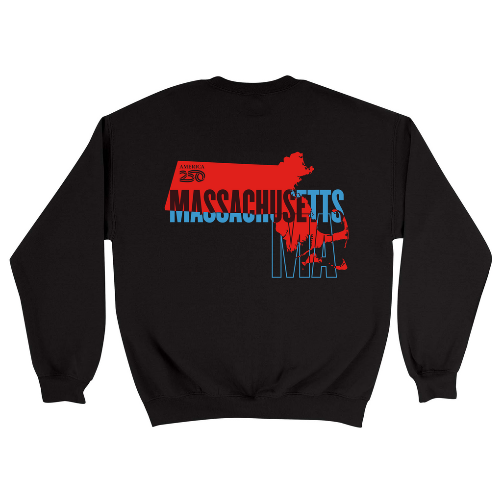 Unisex Medium Black Crewneck Sweatshirt
