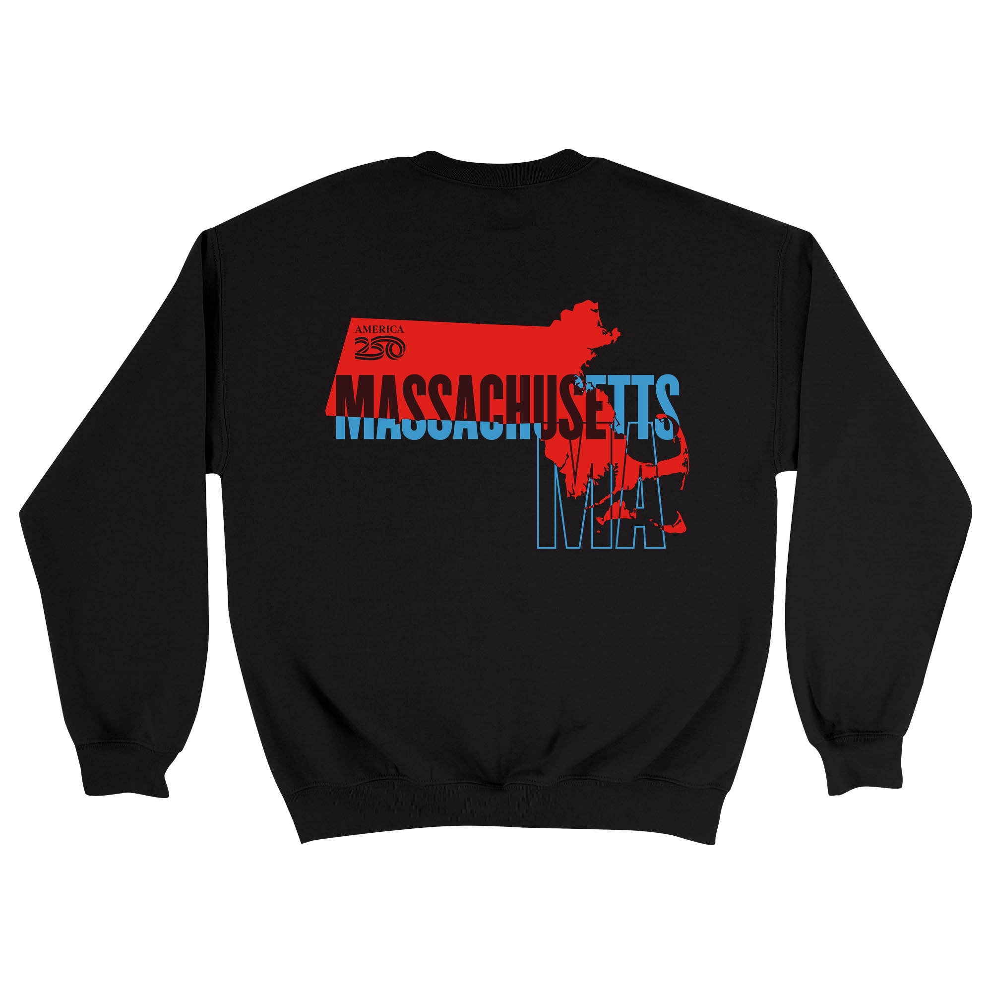 Unisex Medium Black Crewneck Sweatshirt