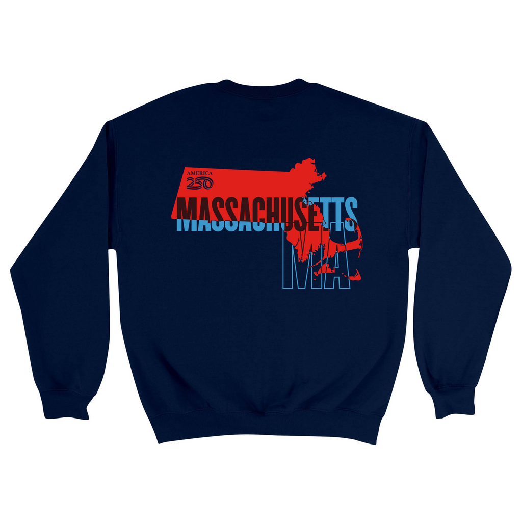 Unisex Medium Navy Crewneck Sweatshirt