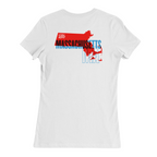 Womens Medium White Women's Short Sleeve Tee