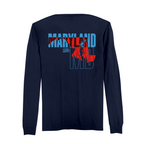Mens Medium Strong Navy Style_Long Sleeve