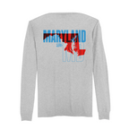 Mens Medium Athletic Heather Style_Long Sleeve
