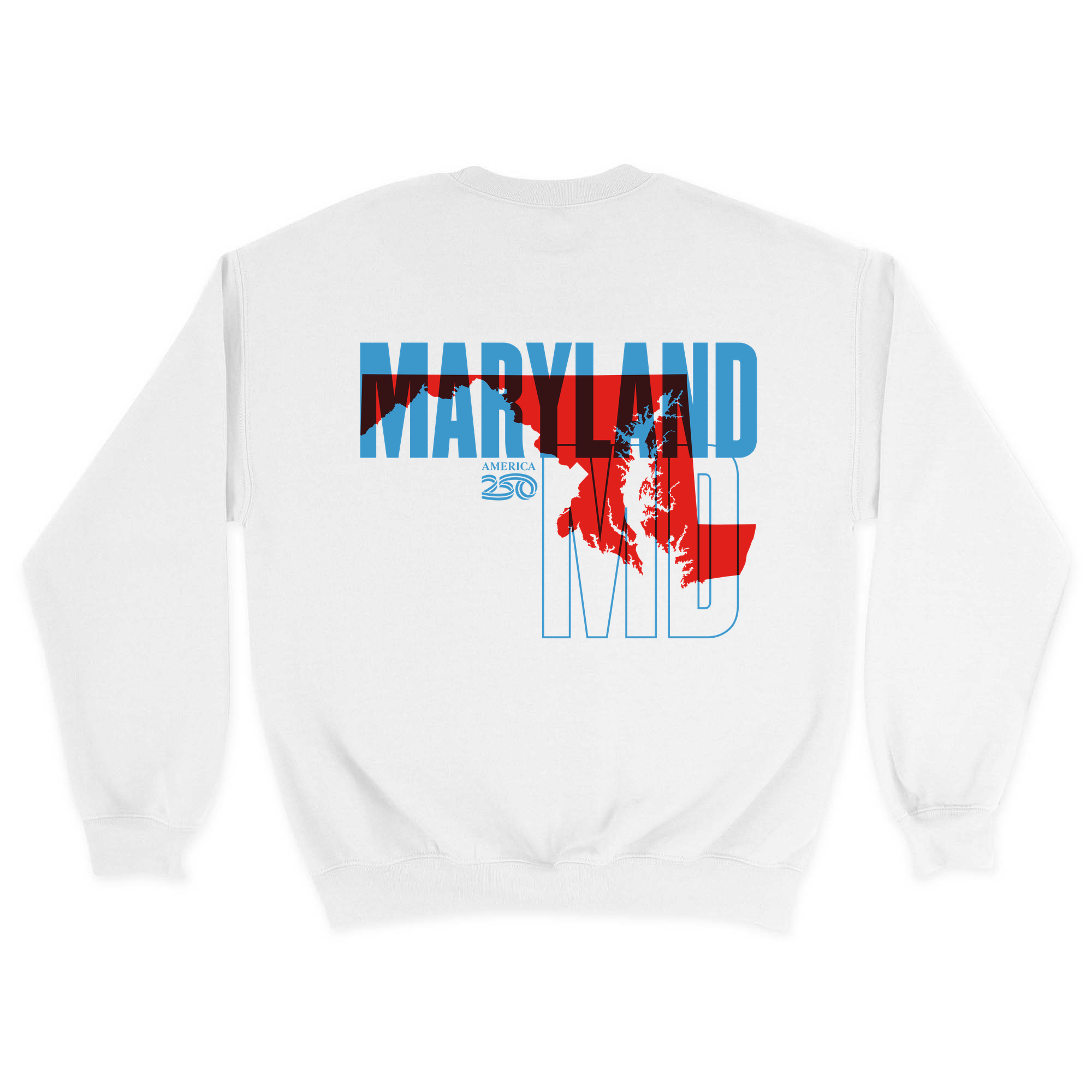 Unisex Medium White Crewneck Sweatshirt