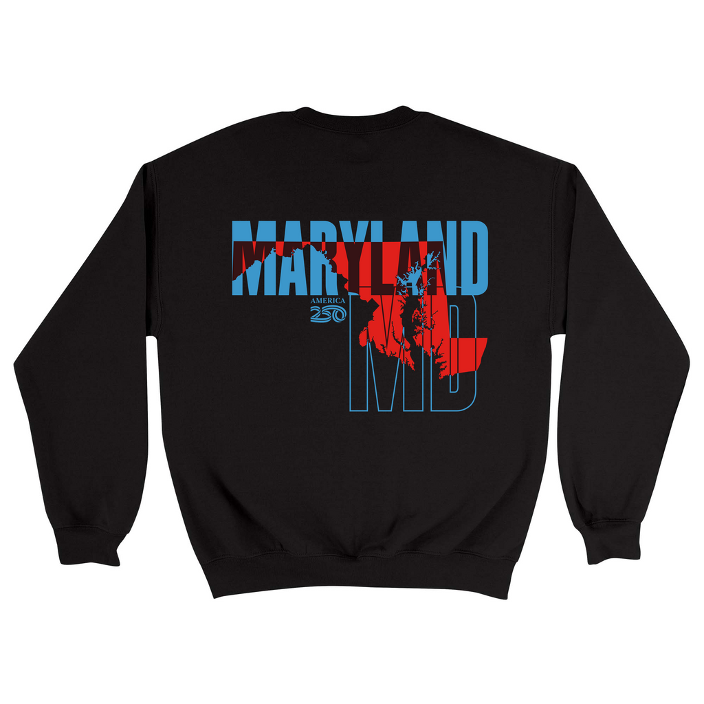 Unisex Medium Black Crewneck Sweatshirt