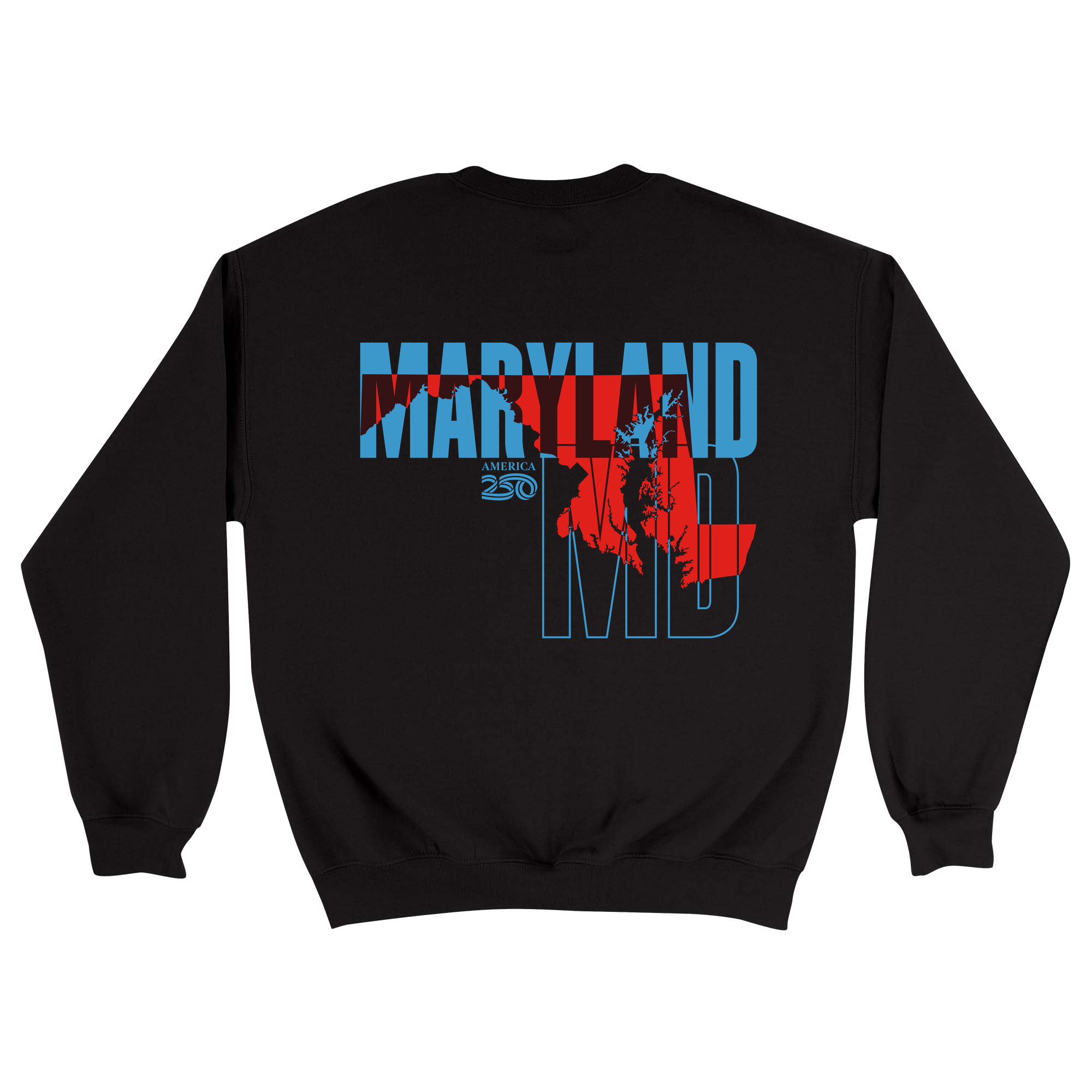 Unisex Medium Black Crewneck Sweatshirt