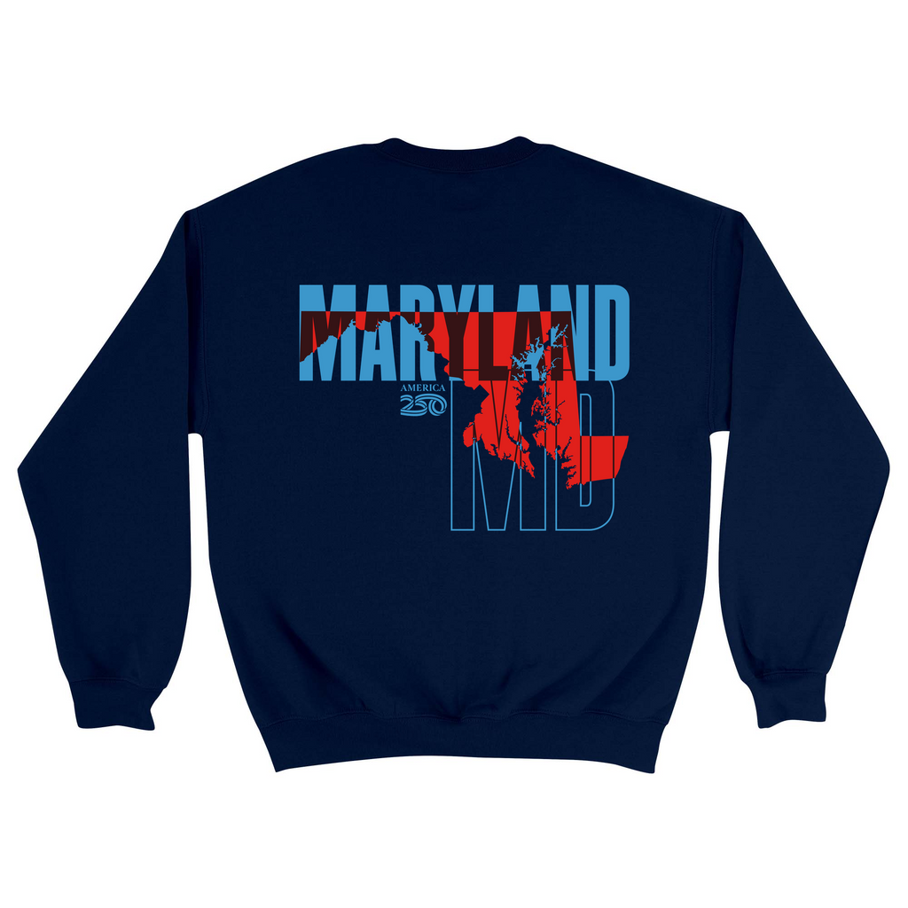 Unisex Medium Navy Crewneck Sweatshirt