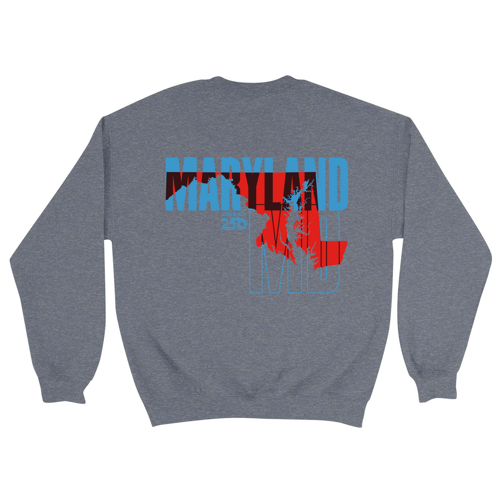 Unisex Medium Dark Ash Crewneck Sweatshirt