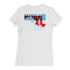 Womens Medium White Women's Short Sleeve Tee