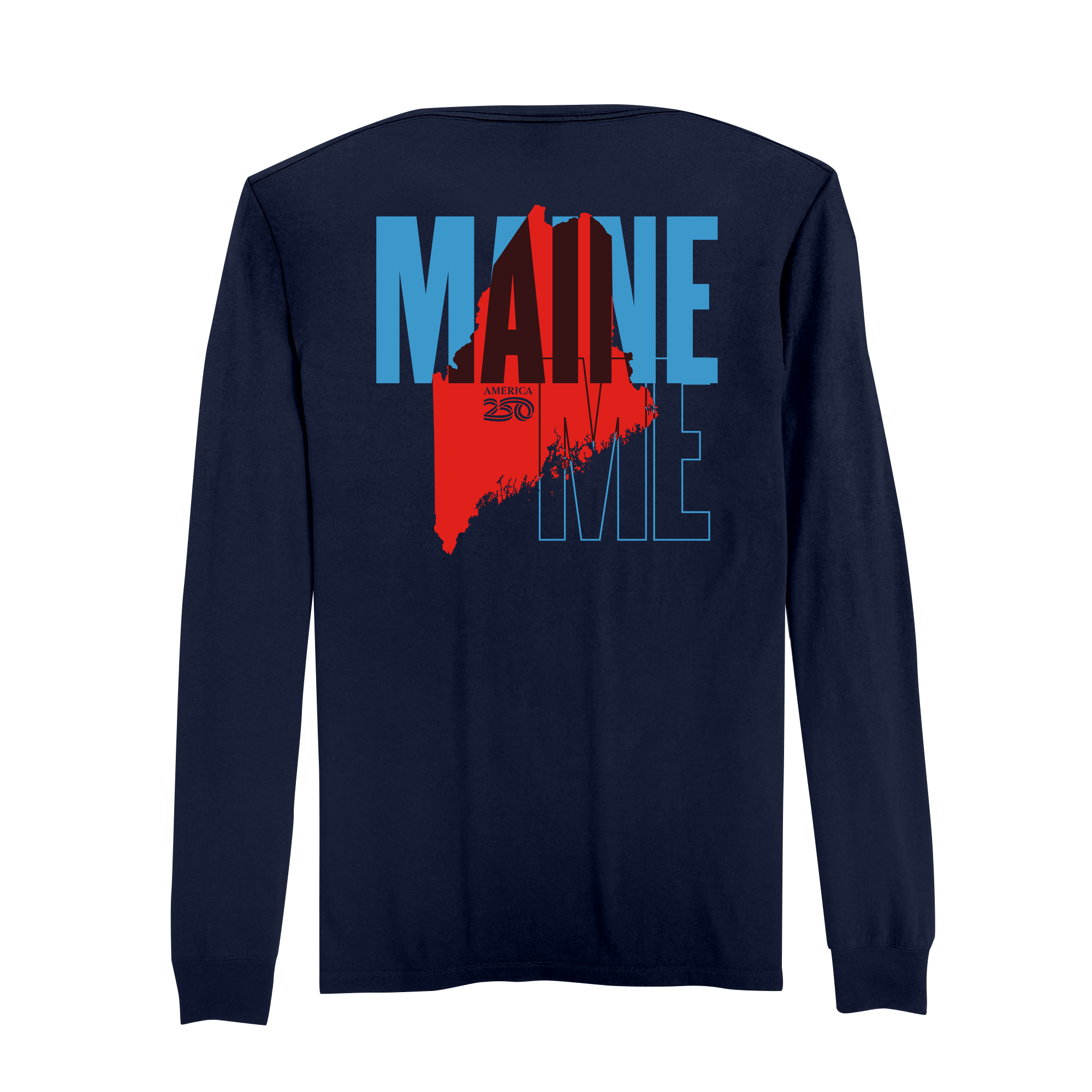 Mens Medium Strong Navy Style_Long Sleeve