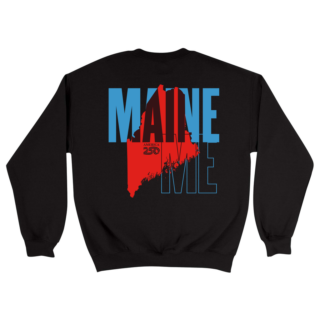Unisex Medium Black Crewneck Sweatshirt