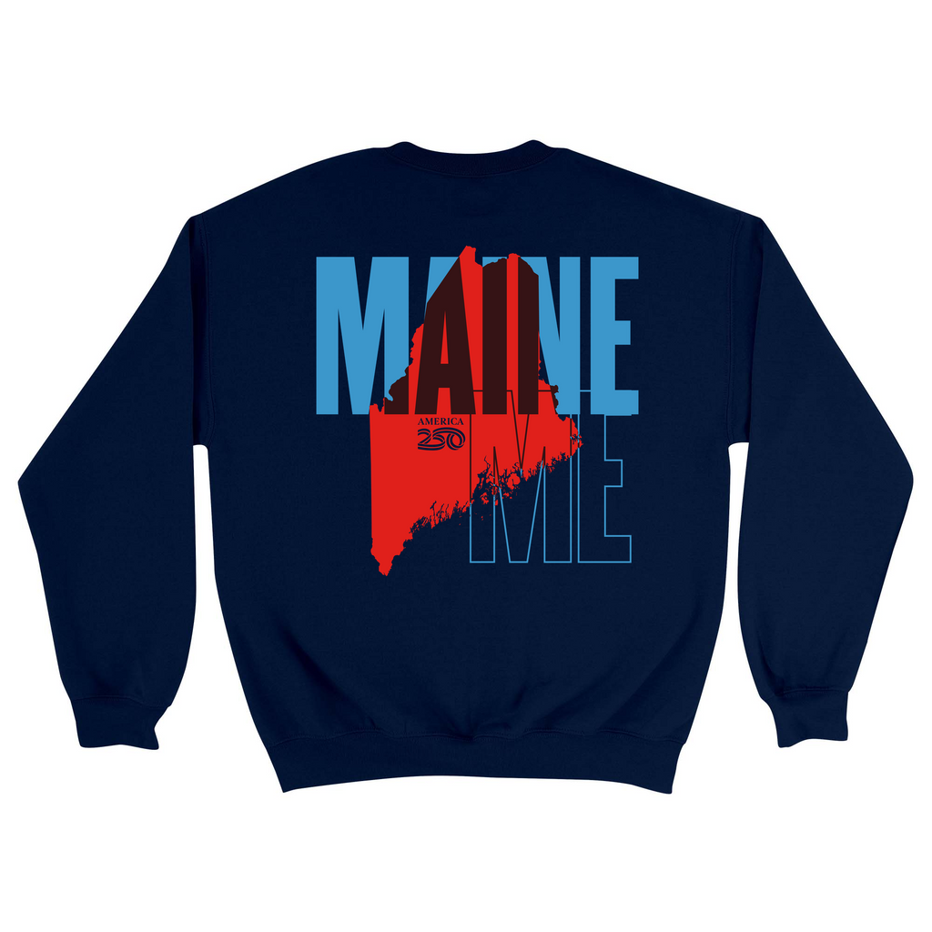 Unisex Medium Navy Crewneck Sweatshirt