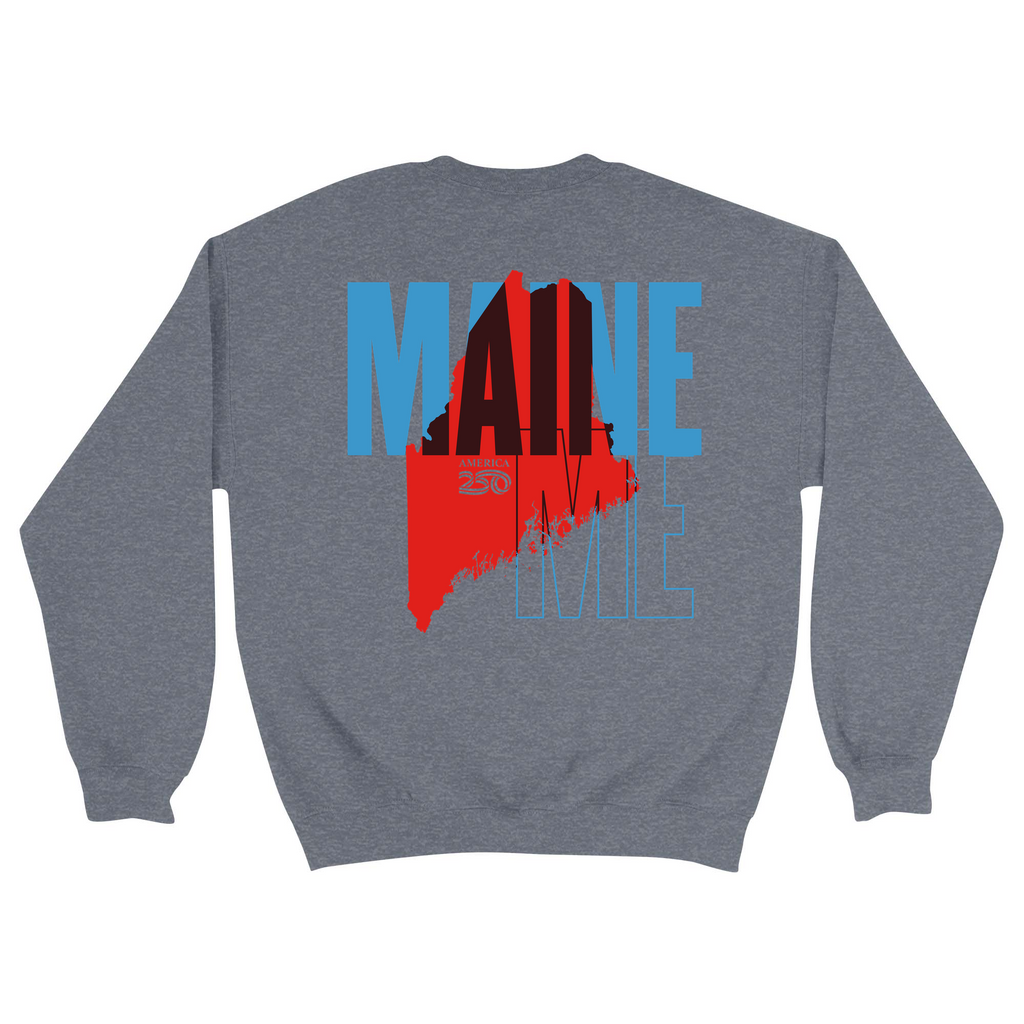 Unisex Medium Dark Ash Crewneck Sweatshirt