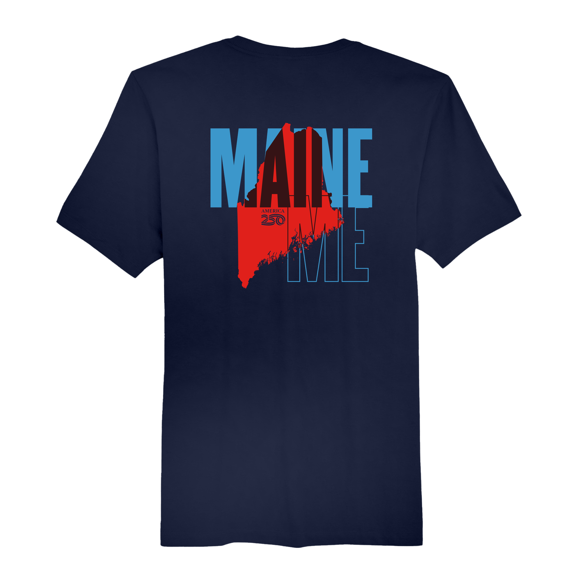 Mens Medium Navy Short Sleeve Tee