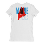Womens Medium White Women's Short Sleeve Tee
