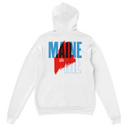 Mens Medium White Style_Hoodie