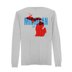 Mens Medium Athletic Heather Style_Long Sleeve