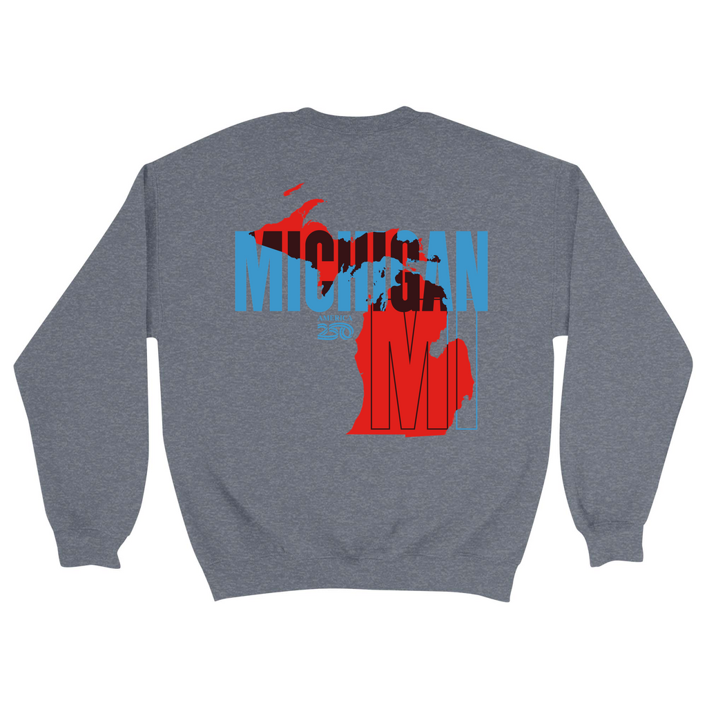 Unisex Medium Dark Ash Crewneck Sweatshirt