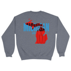 Unisex Medium Dark Ash Crewneck Sweatshirt