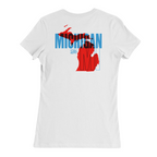 Womens Medium White Women's Short Sleeve Tee