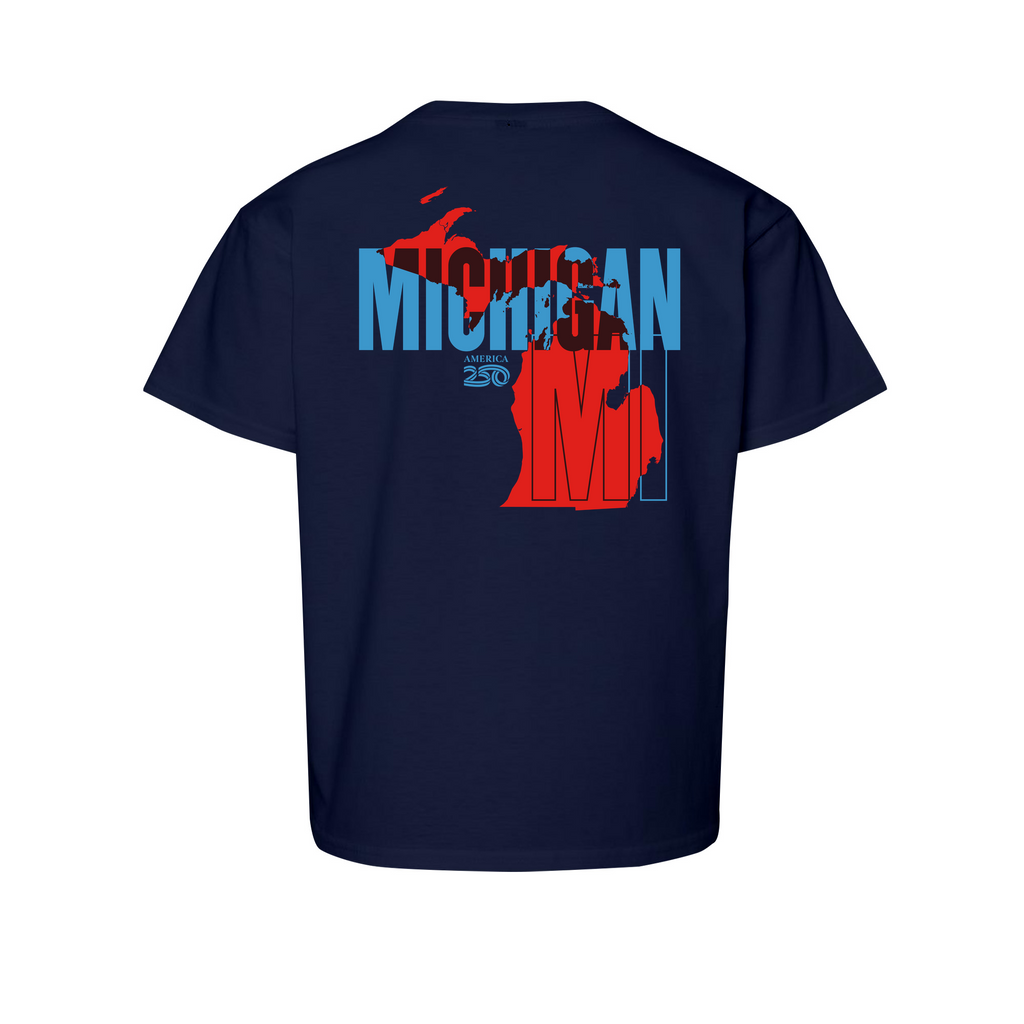 Kids Medium Navy Style_T-Shirt