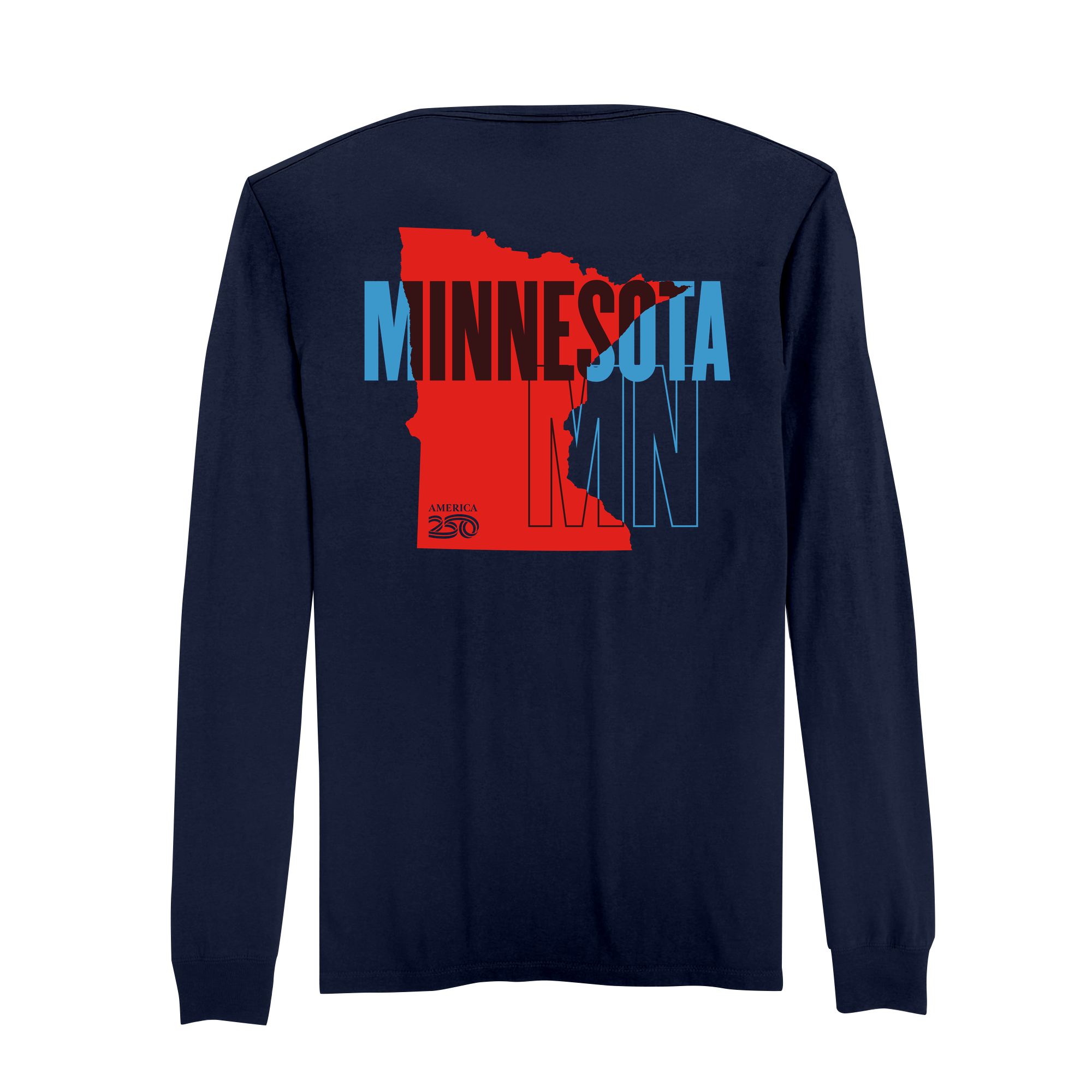 Mens Medium Strong Navy Style_Long Sleeve